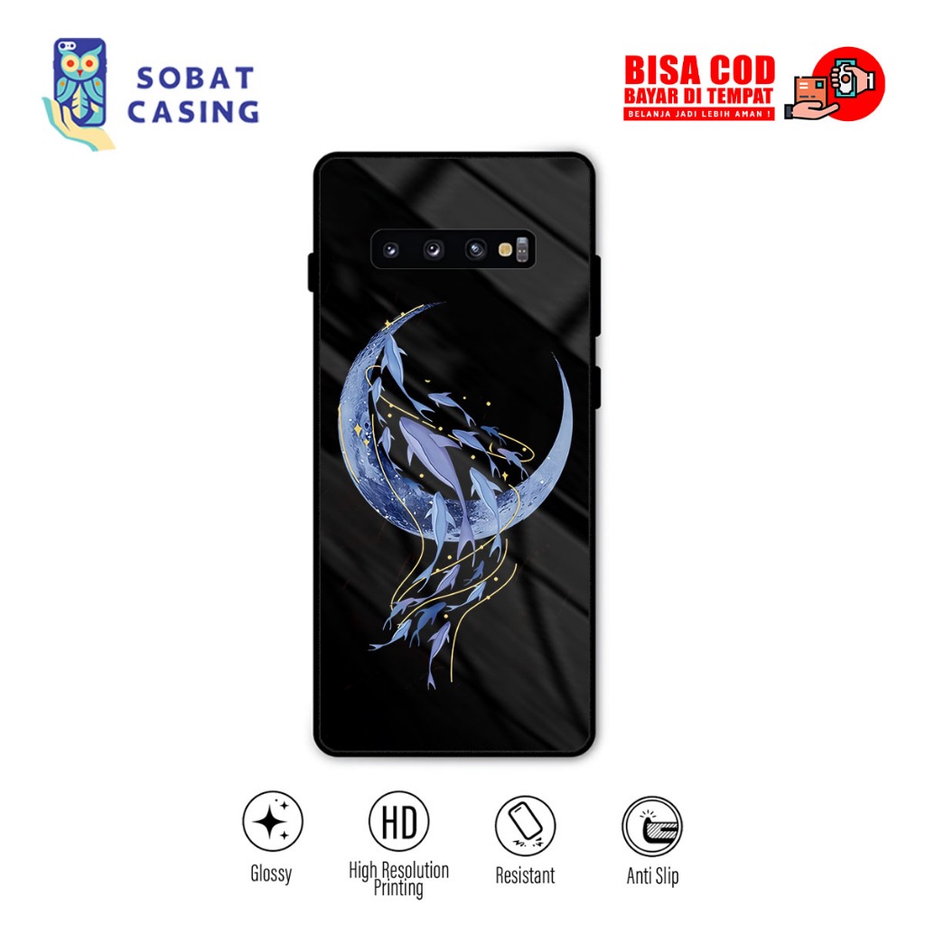 Casing Kilau Softcase Samsung S10 | S10 Plus | S10 Lite | S10E | S9 | S9 Plus | S8 | S8 Plus [SL17 W