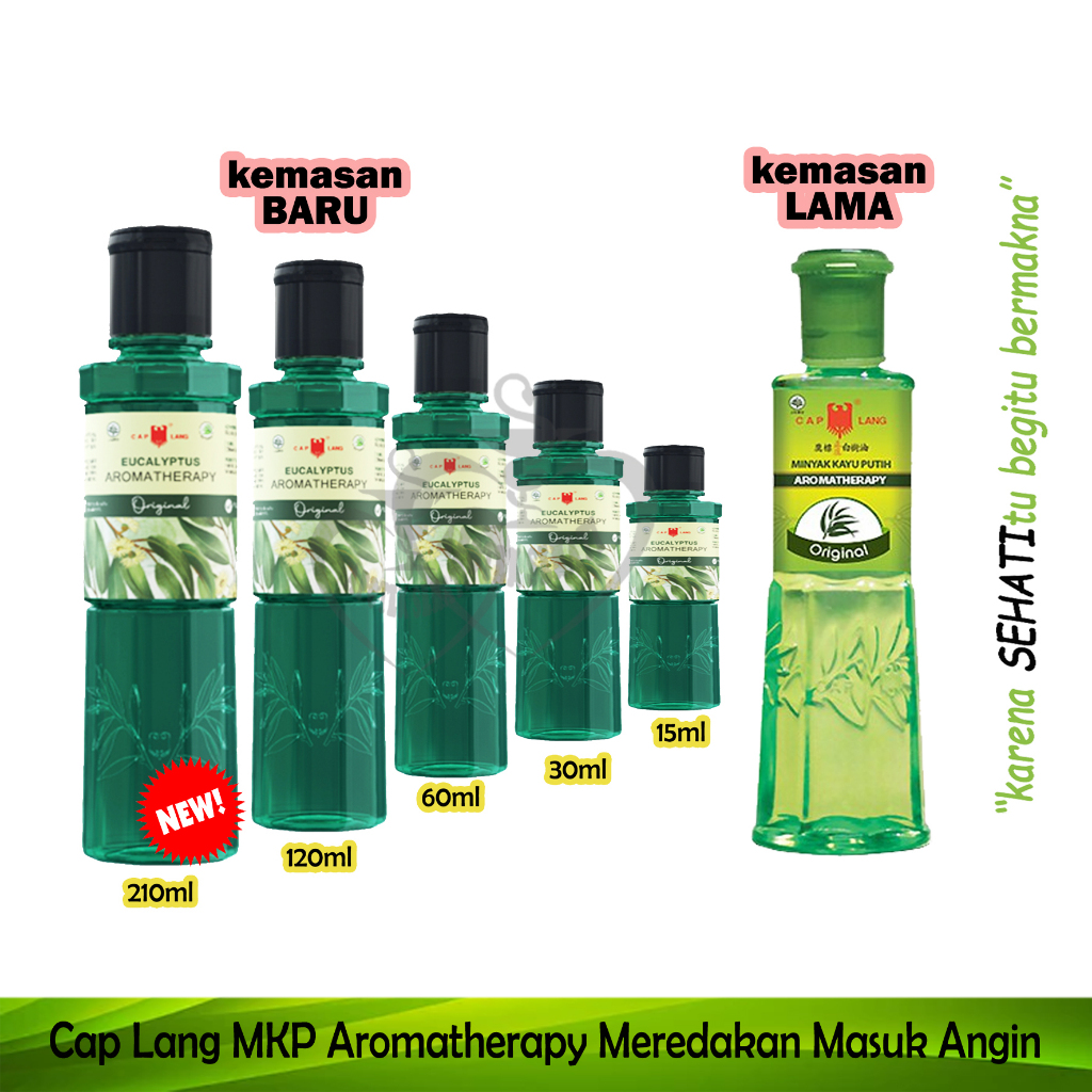 Eucalyptus Aromatherapy minyak kayu putih 60ml/120/210ml