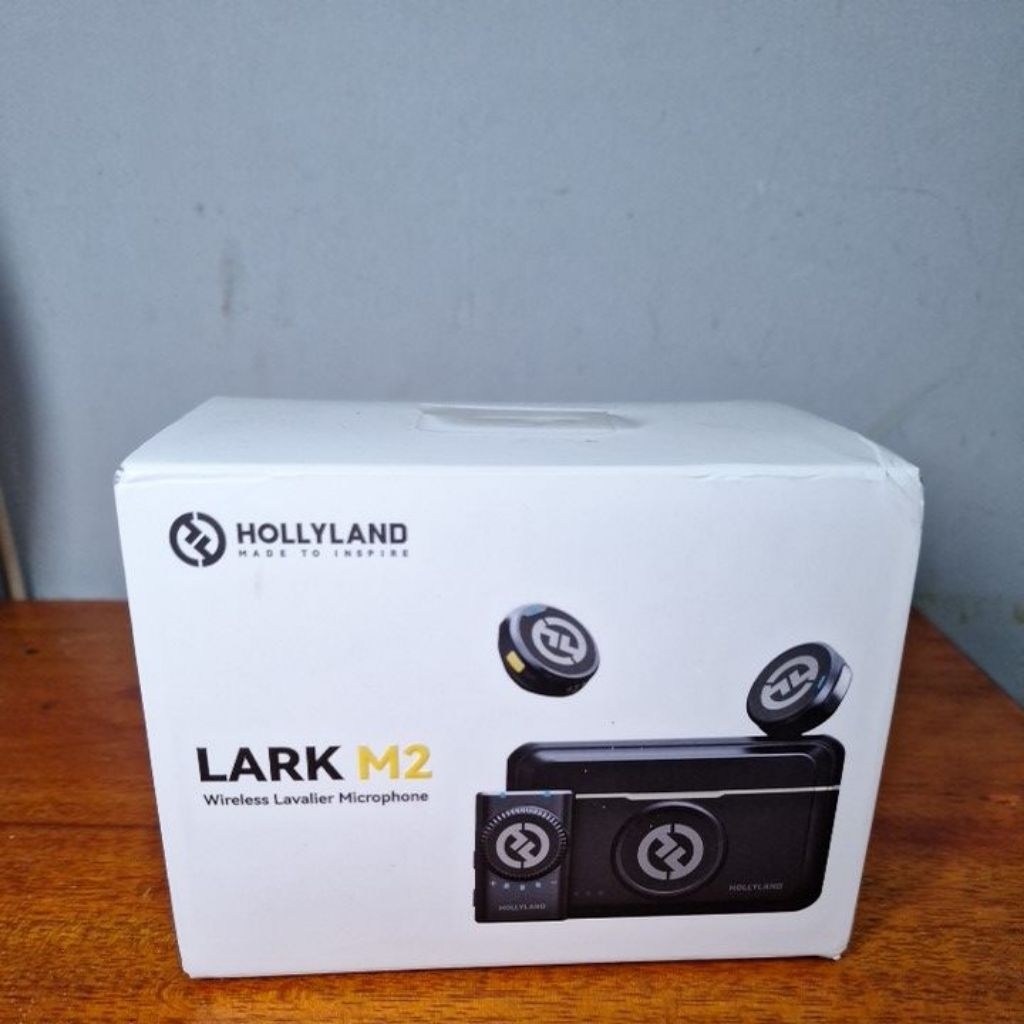 Mic Wireless Hollyland Lark M2 Bekas Rasa Baru - Siap Ngonten