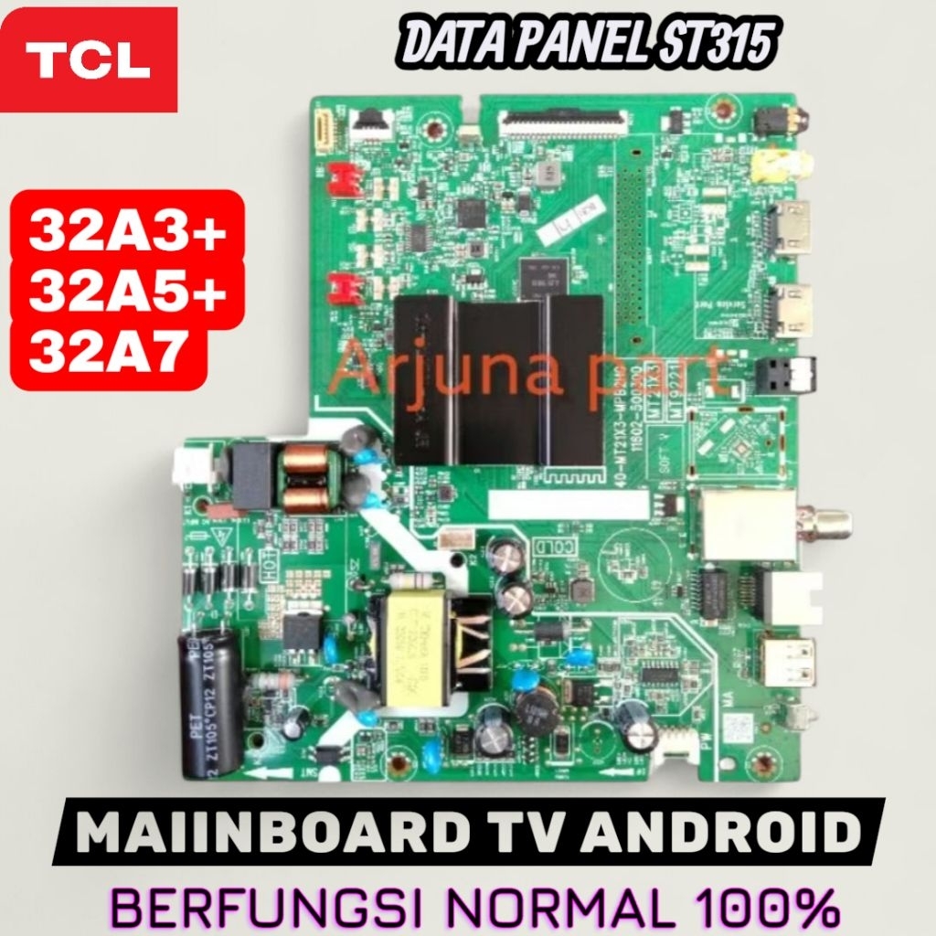 MB TV TCL 32A7 / 32A3+ / 32A5+ / 32A7 / MAINBOARD TV TCL ANDROID