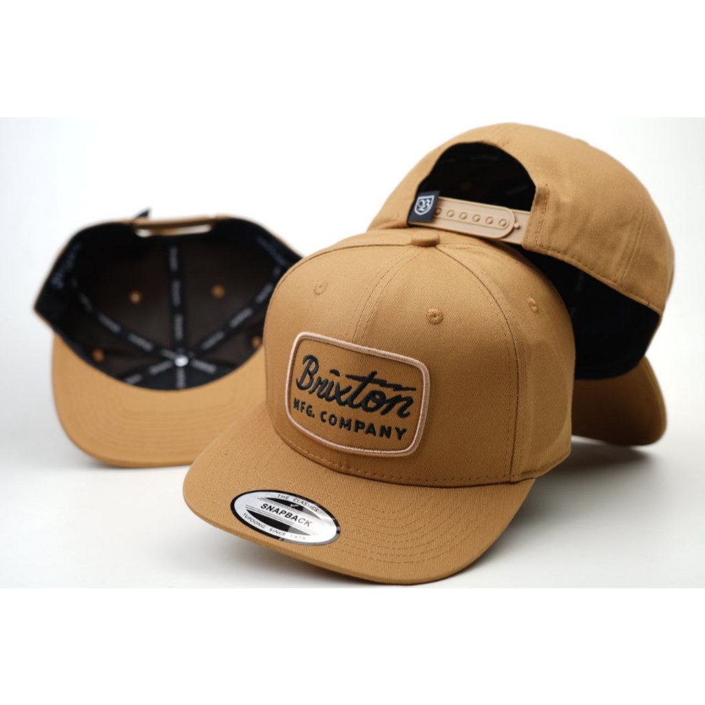 Topi Snapback Original Import  Brixton Unisex Hat Baseball Cap Distro Surfing Fashion Hip Hop Pria W