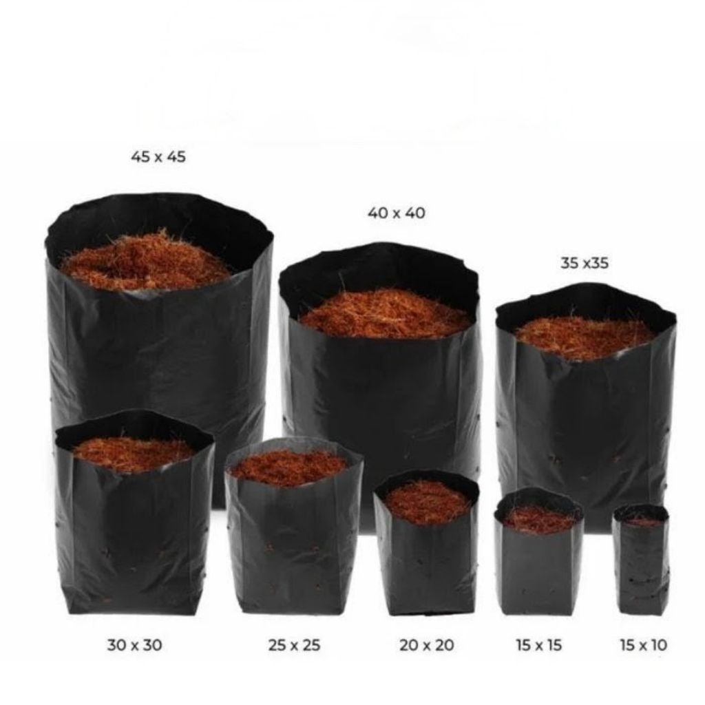 Polybag Tanaman/polibek 25x25cm grosir murah kualitas premium untuk pembibitan Tanaman