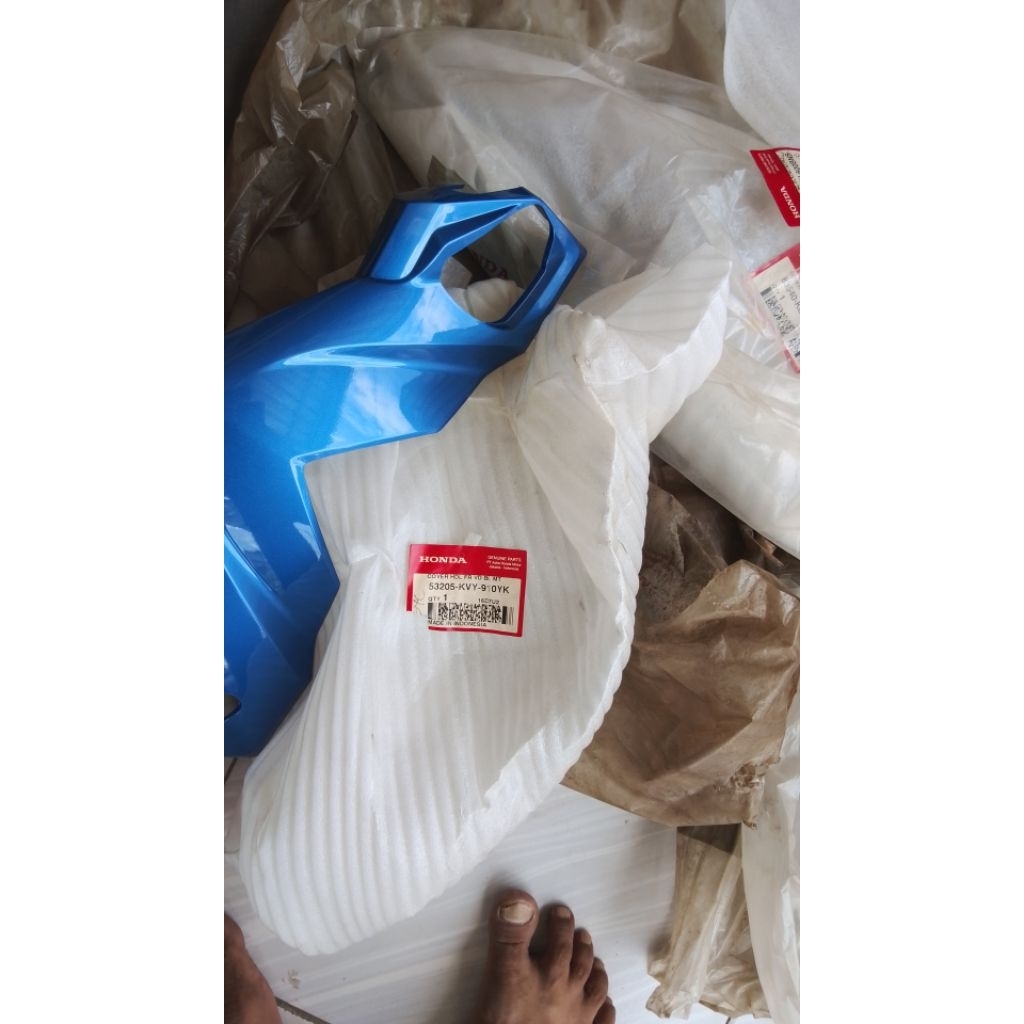 batok depan honda beat karbu original nos ahm