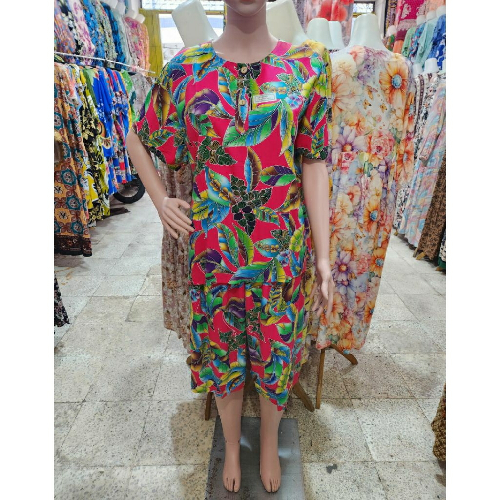 Daster Kencana Ungu Daster Setelan Kencana Ungu Daster Busui Daster Jumbo