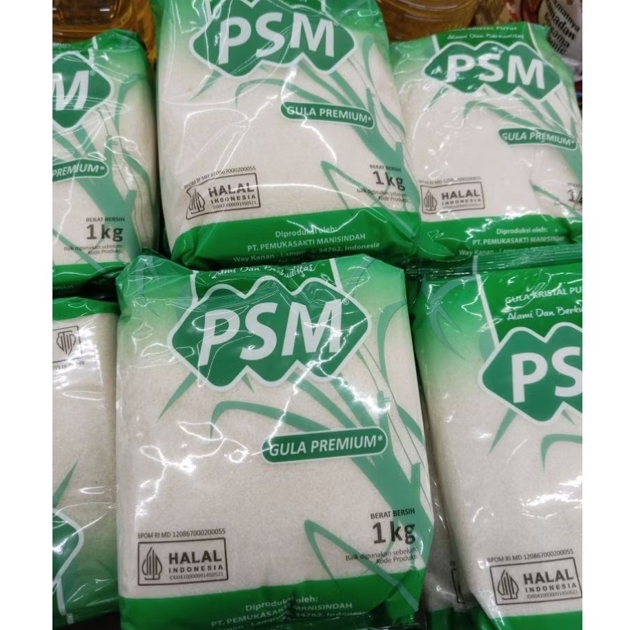 Gula Pasir PSM Gula Premium 1kg - Surabaya