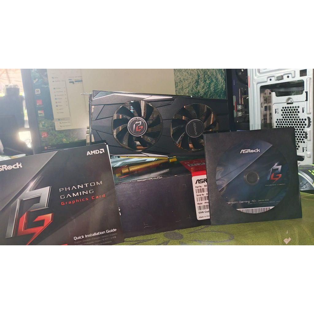 RX 570 4GB ASROCK SECOND LIKE NEW