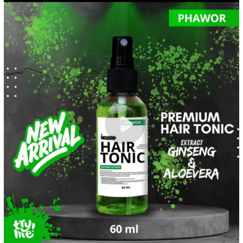 Hair Tonic Vitamin Rambut pria wanita  penumbuh rambut pelurus rambut