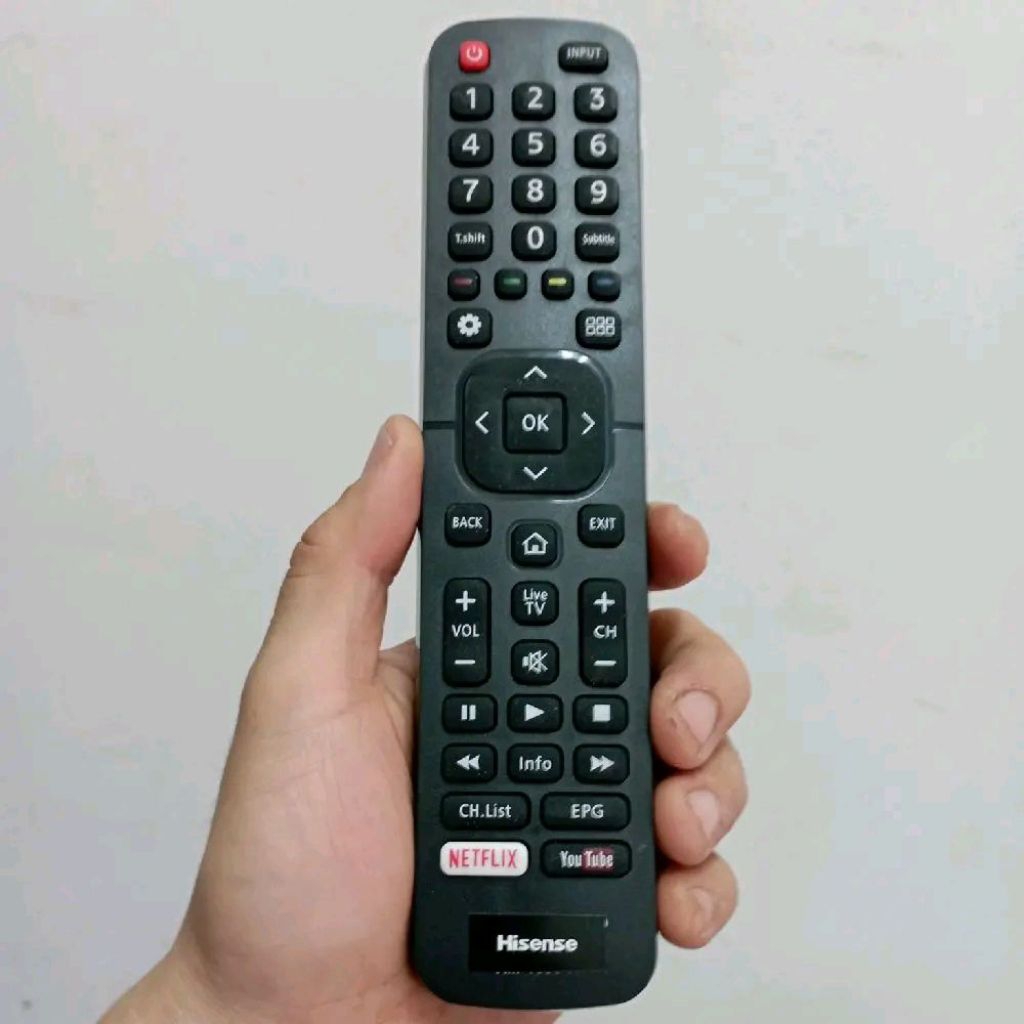 Remote Remot Smart TV Pengganti Tanpa Setting Hisense H65M5500 H55M5500 H55M6600 H32M2600UK H32M2600