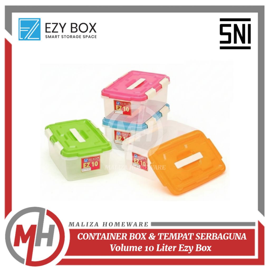 Box Container Ezy Box 10liter Tempat Serbaguna
