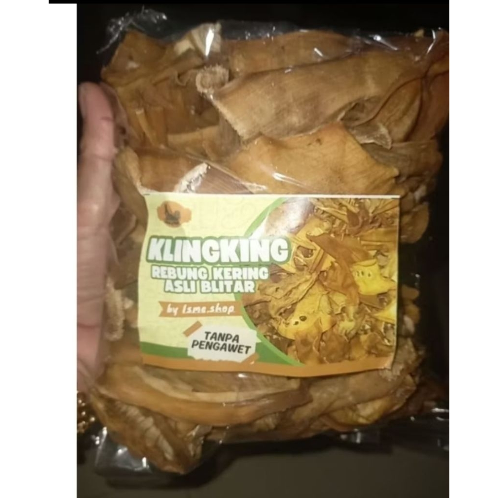 REBUNG MUDA KERING /KRECEK BUNG/KLINGKING)BAMBU PETUNG 100GR