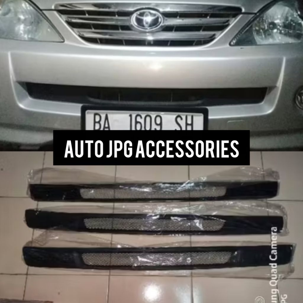 Pengaman Grill Radiator Avanza 2004 vvt non vvti Fiber
