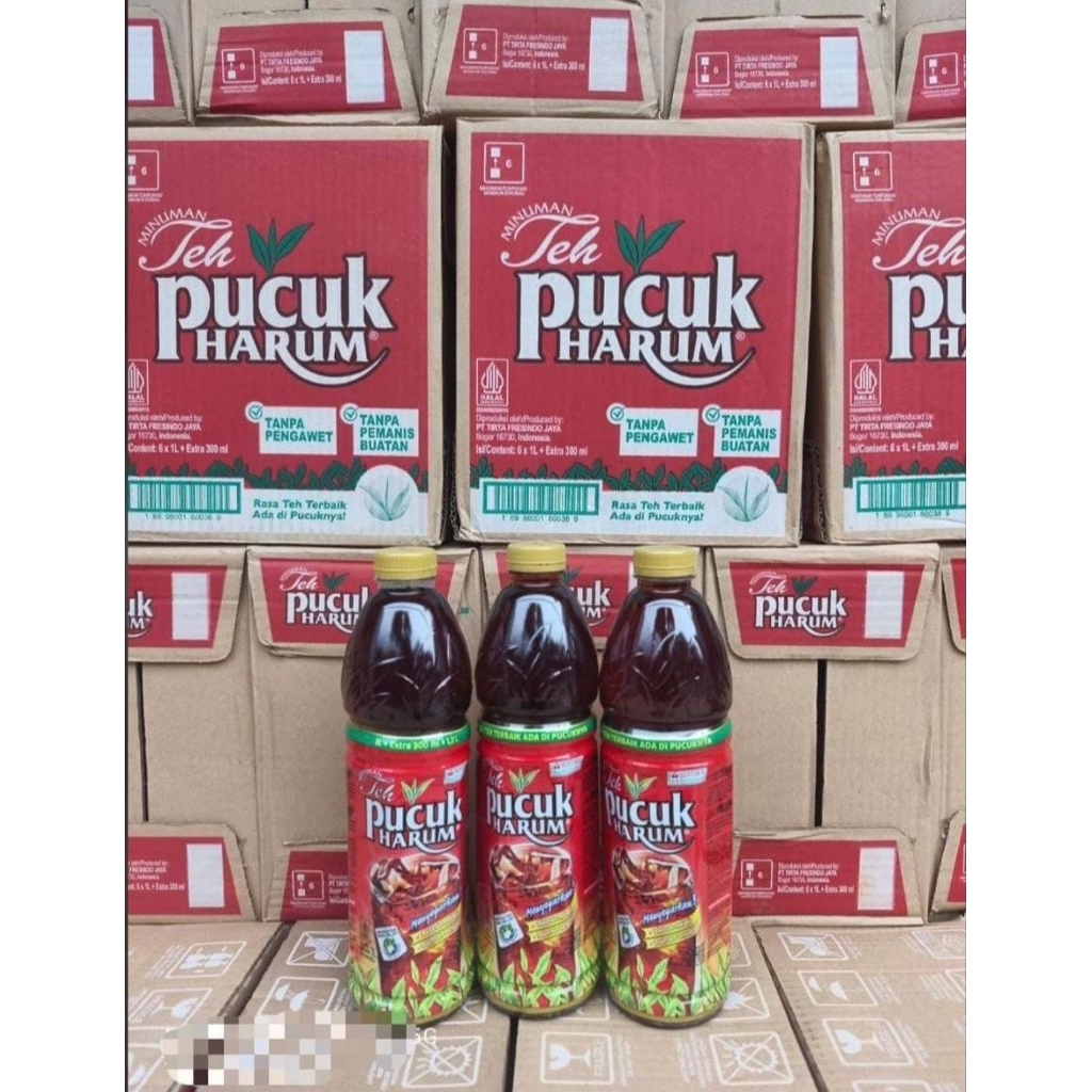 Paket Teh Pucuk Harum 6 Botol 1,3 liter