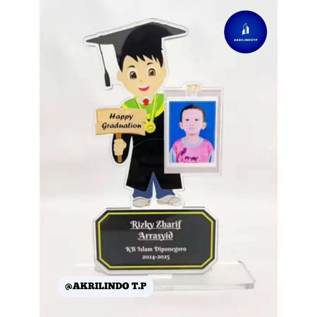 Plakat wisuda custom foto