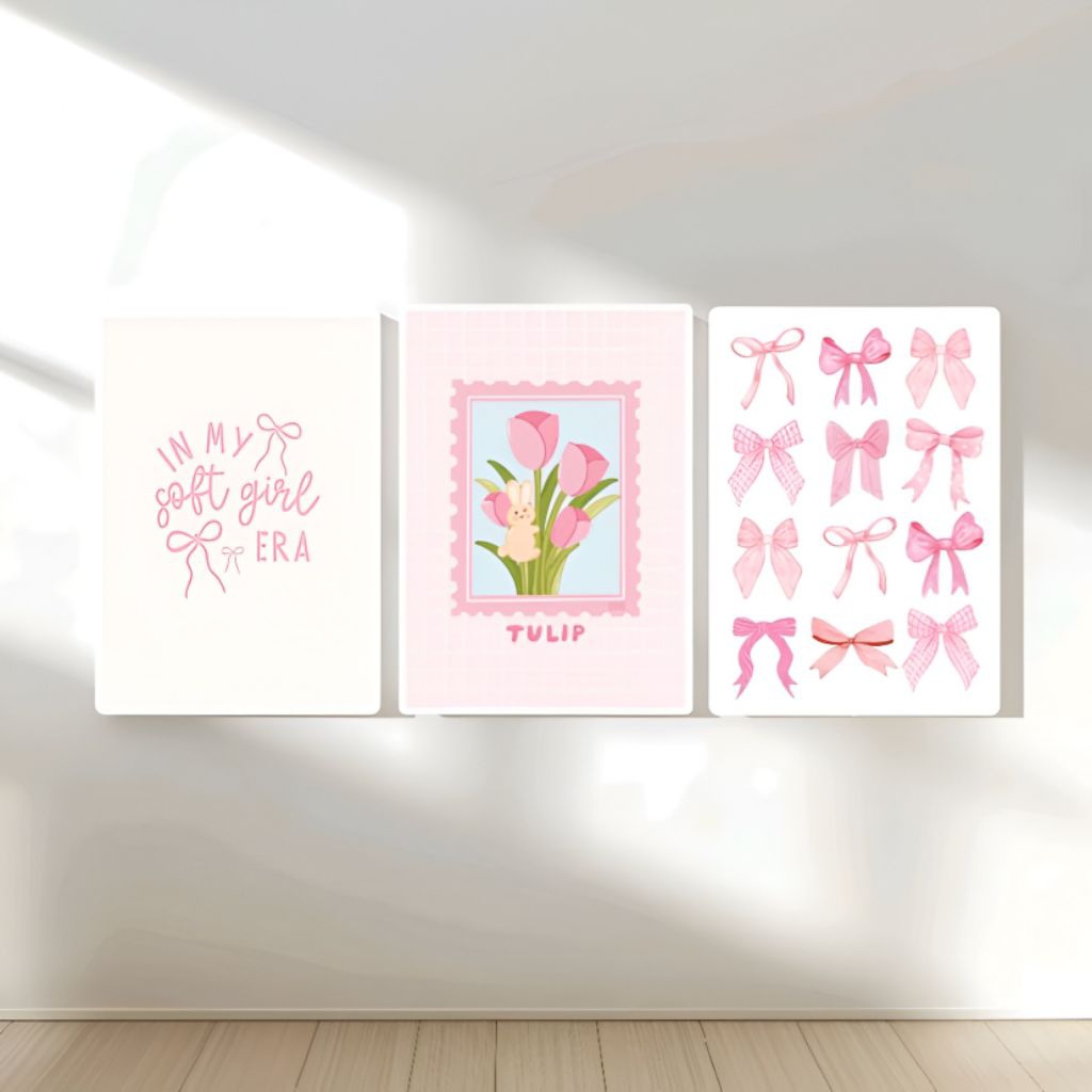 DEKOR.IN Hiasan dinding pink aesthetic_Hiasan dinding aesthetic_Hiasan dinding cewe pink aesthetic_p