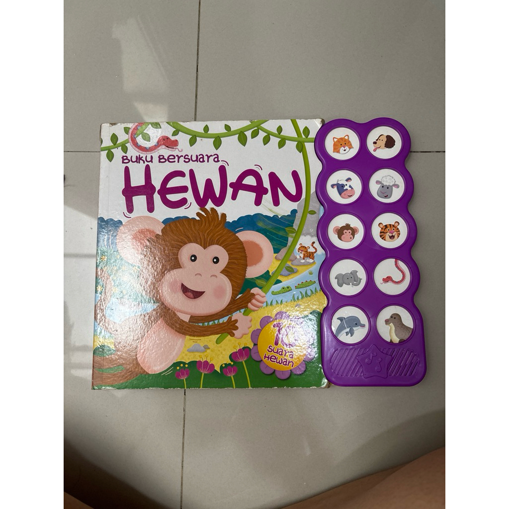 PRELOVE - buku bersuara Hewan anak