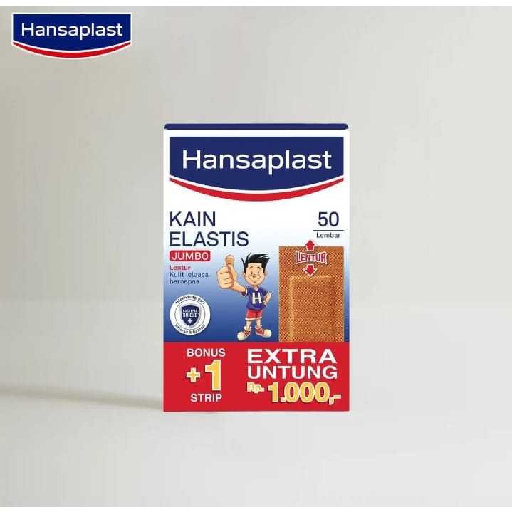 Hansaplast Kain Elastis Jumbo isi 100 pcs