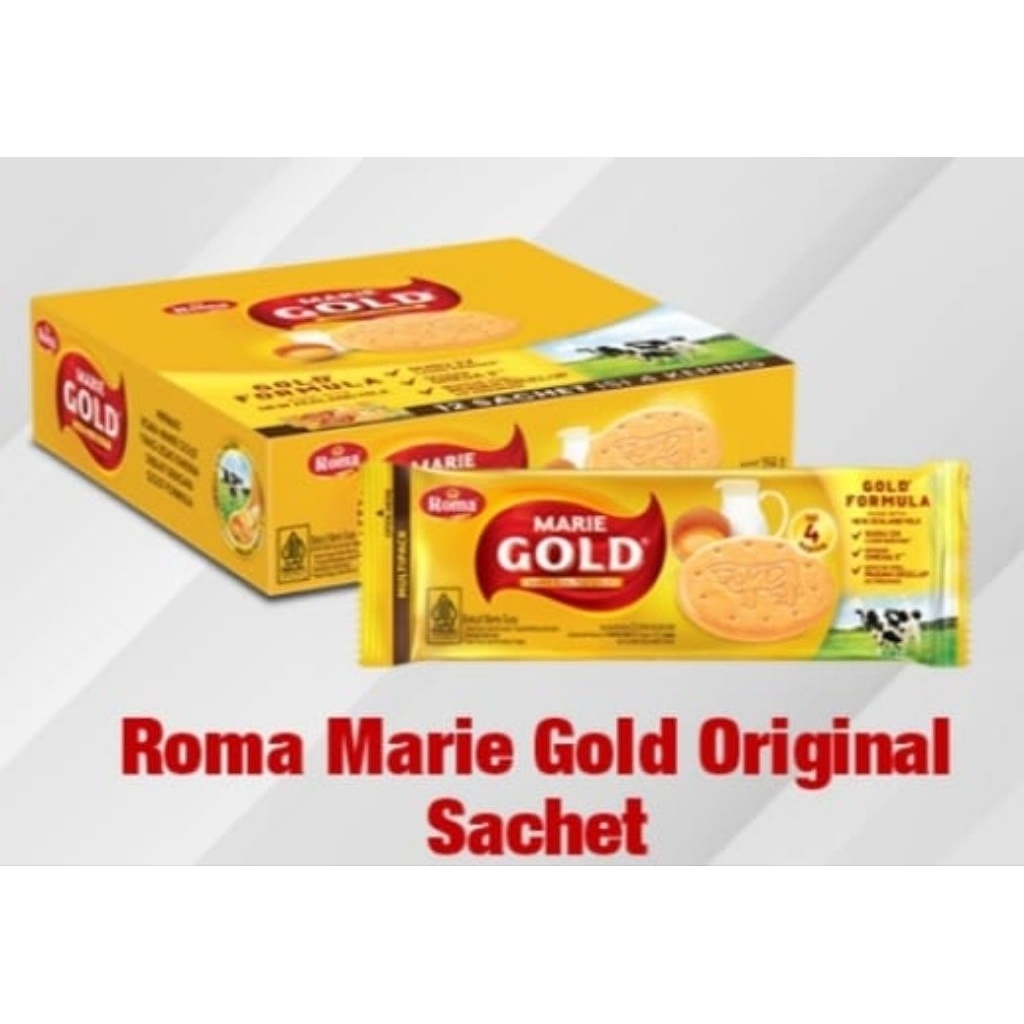 Biskuit Roma Marie Susu Gold Saset