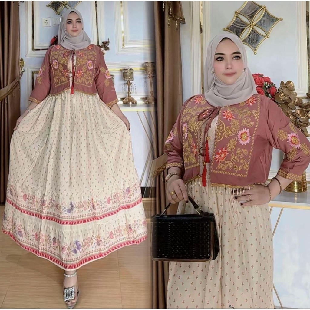 Gamis Rompi icha terbaruu