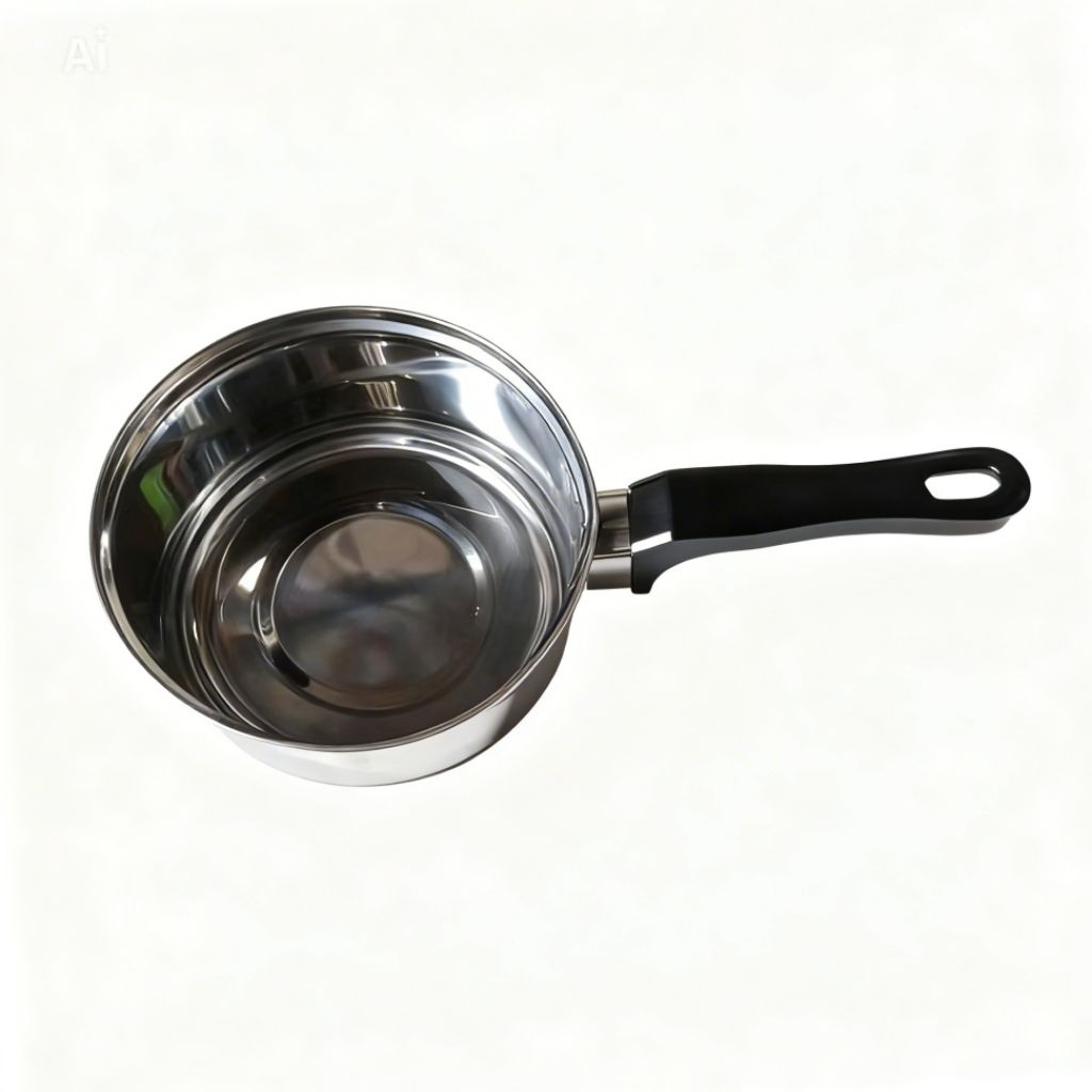 Panci Susu Stainless Steel 16cm - Tahan Lama, Desain Elegan
