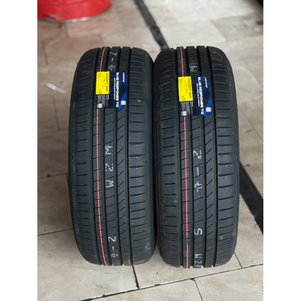 Ban mobil DUNLOP BLUE RESPONSE TG 215/55/17 215/55 R17 215 55 17 215 55 R17