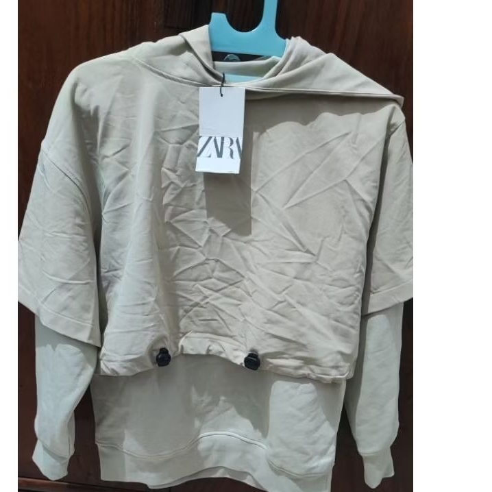 Jaket Hoodie branded Zara New with Tag