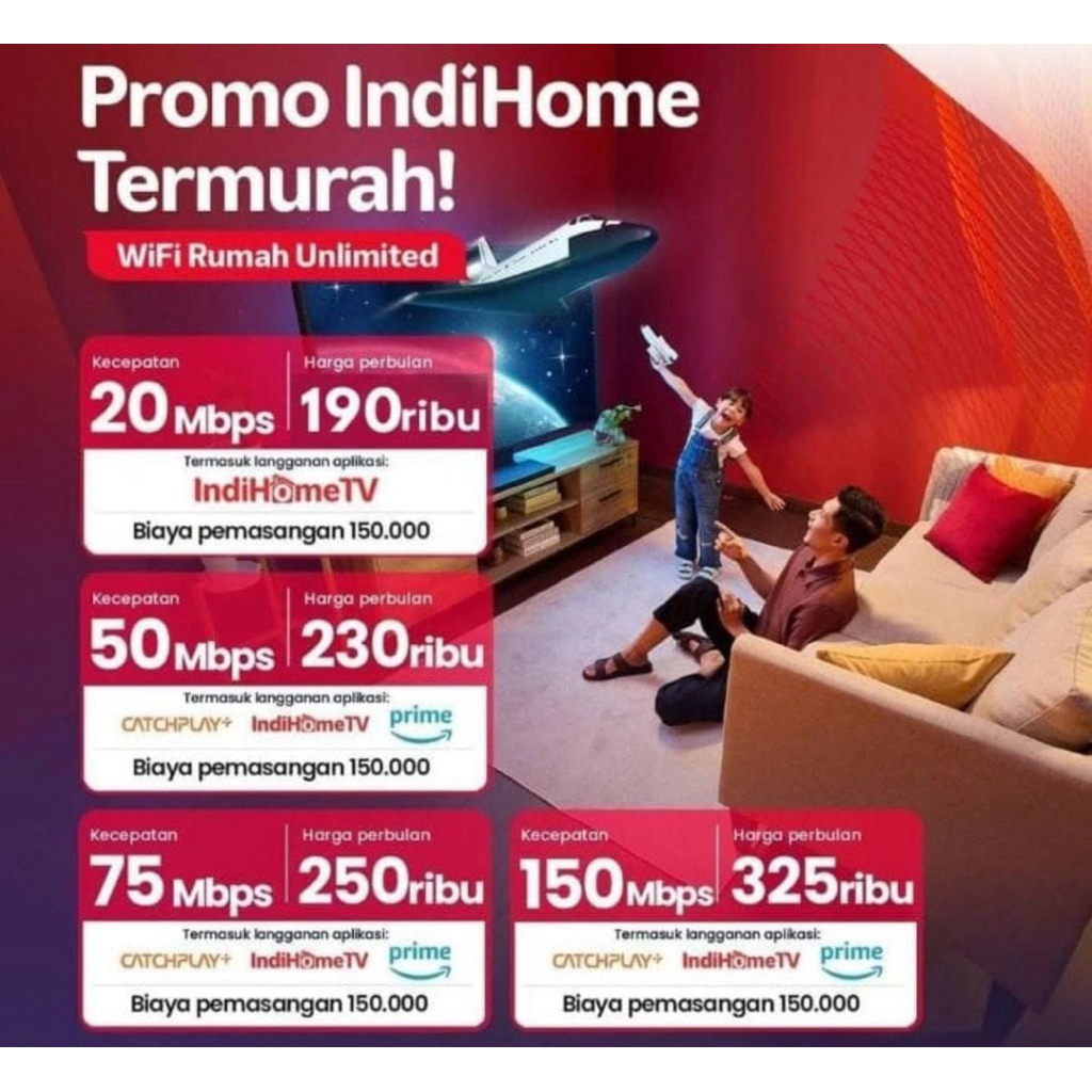 paket internet Indihome khusus area Bogor