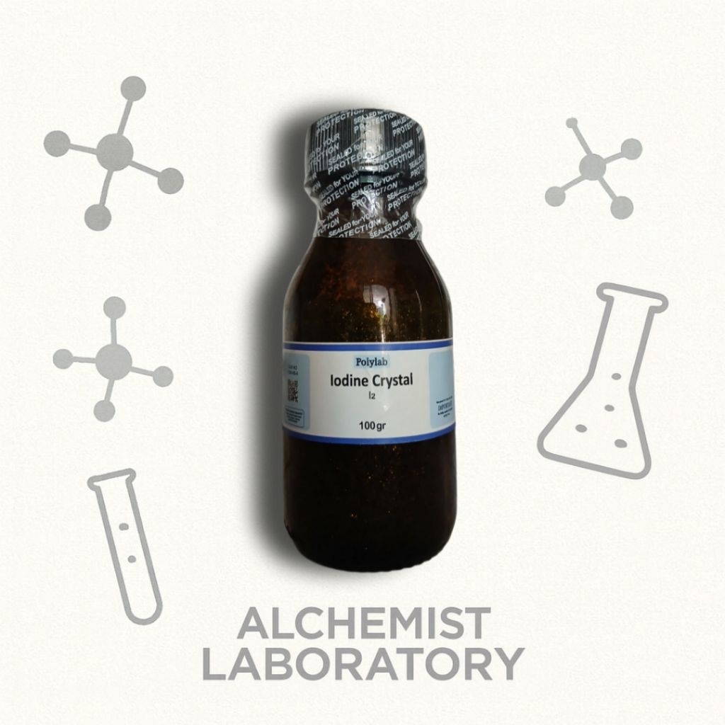 IODINE CRYSTAL/YODIUM CRYSTAL/IODIUM CRYSTAL 100g