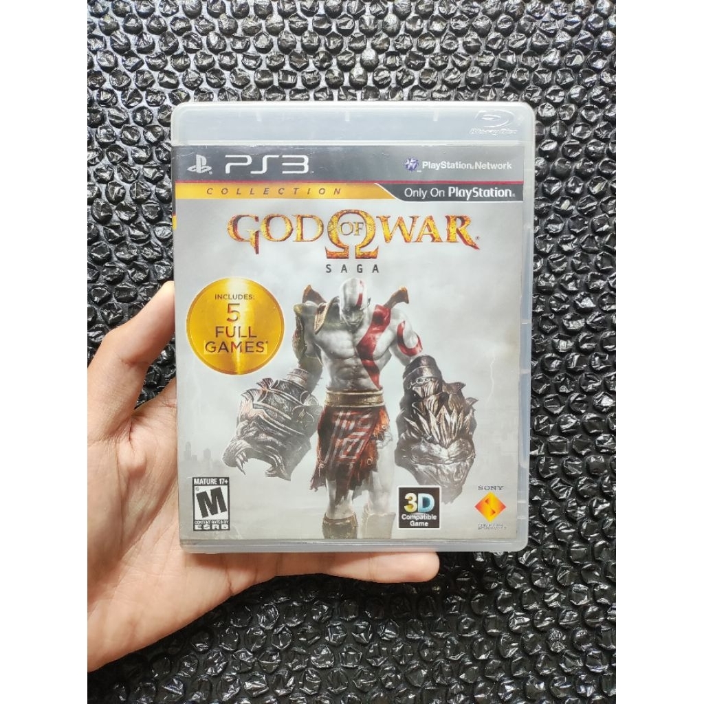 BD Kaset Ps3 God of War Saga Collection