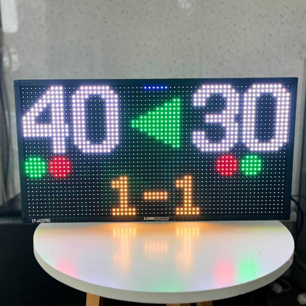 Papan skor digital padel Lumiscore LP-6432 Pro