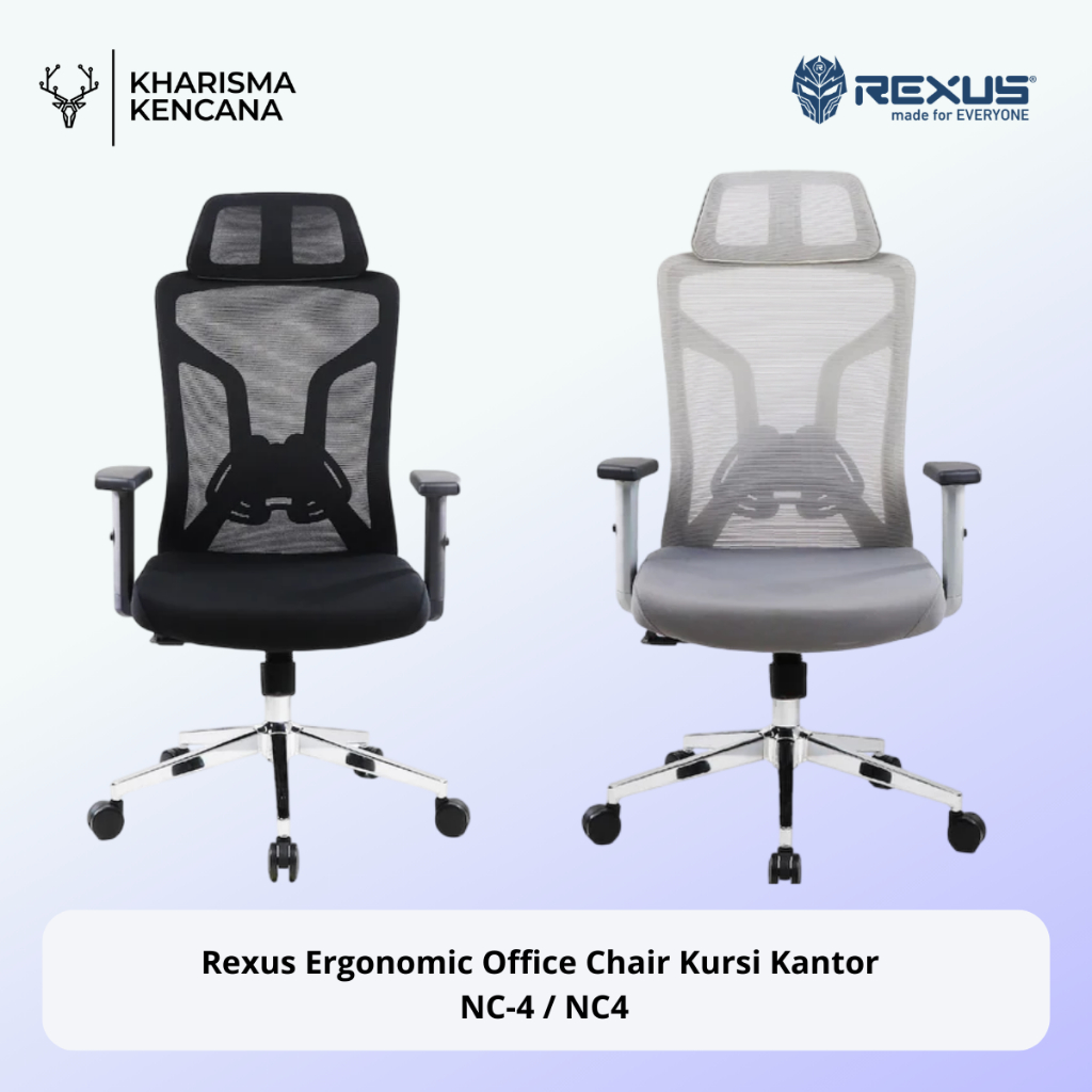 Rexus Ergonomic Office Chair Kursi Kantor NC-4 / NC4