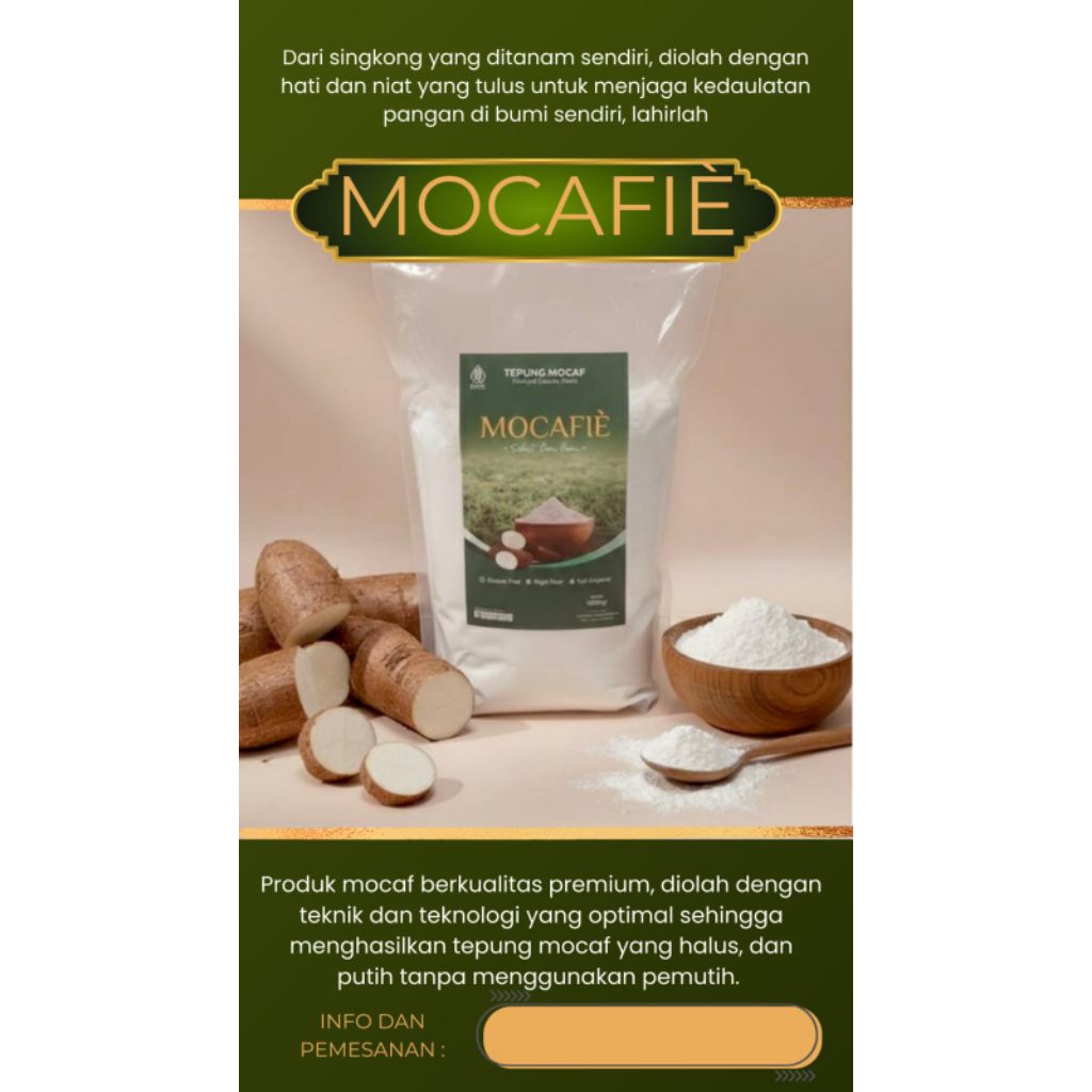 1Kg Tepung Mocaf Premiun