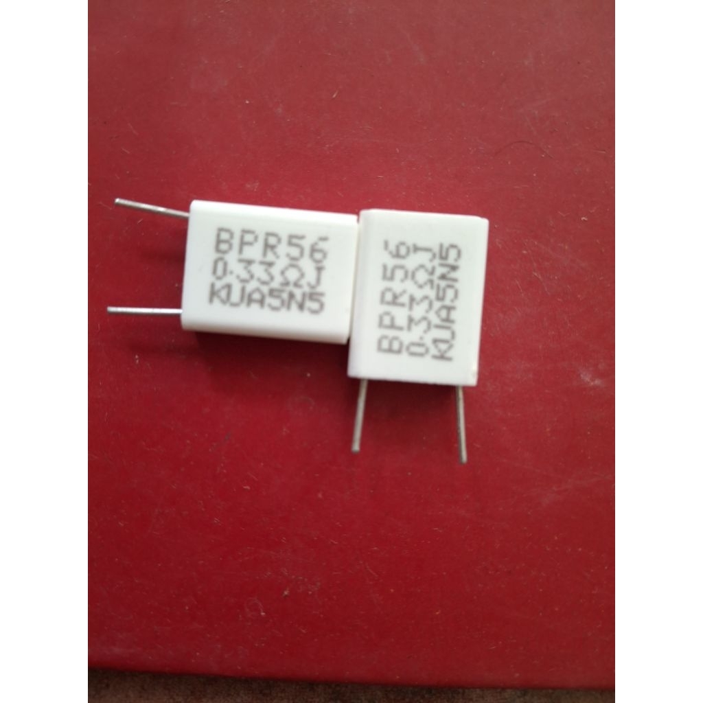 20 pcs RESISTOR Nobel 5 watt 0.33 R Noble 5w 0.33