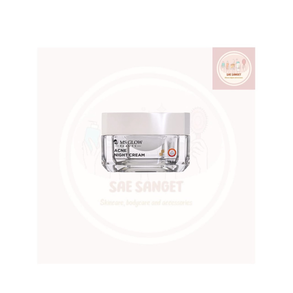 Ms Glow Acne Night Cream / Ms Glow Acne Cream / Ms Glow Night Cream Acne / Ms Glow Acne Night Cream 