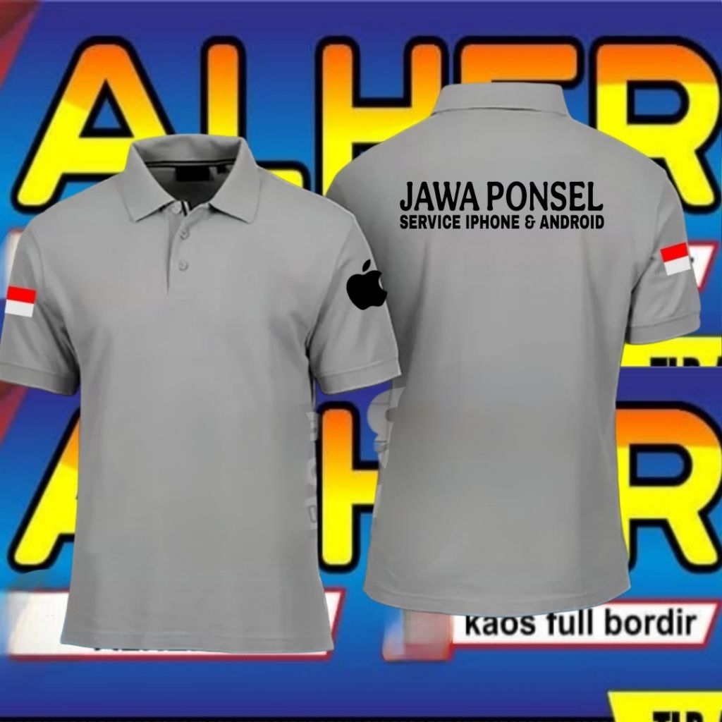 kaos katun custom bordir satuan Kaos custom satuan Kaos bordir suka suka