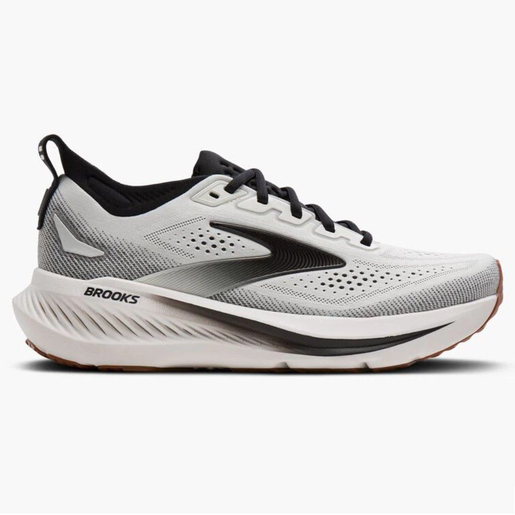 SEPATU RUNNING BROOKS GLYCERIN 23 WHITE BLACK ORIGINAL