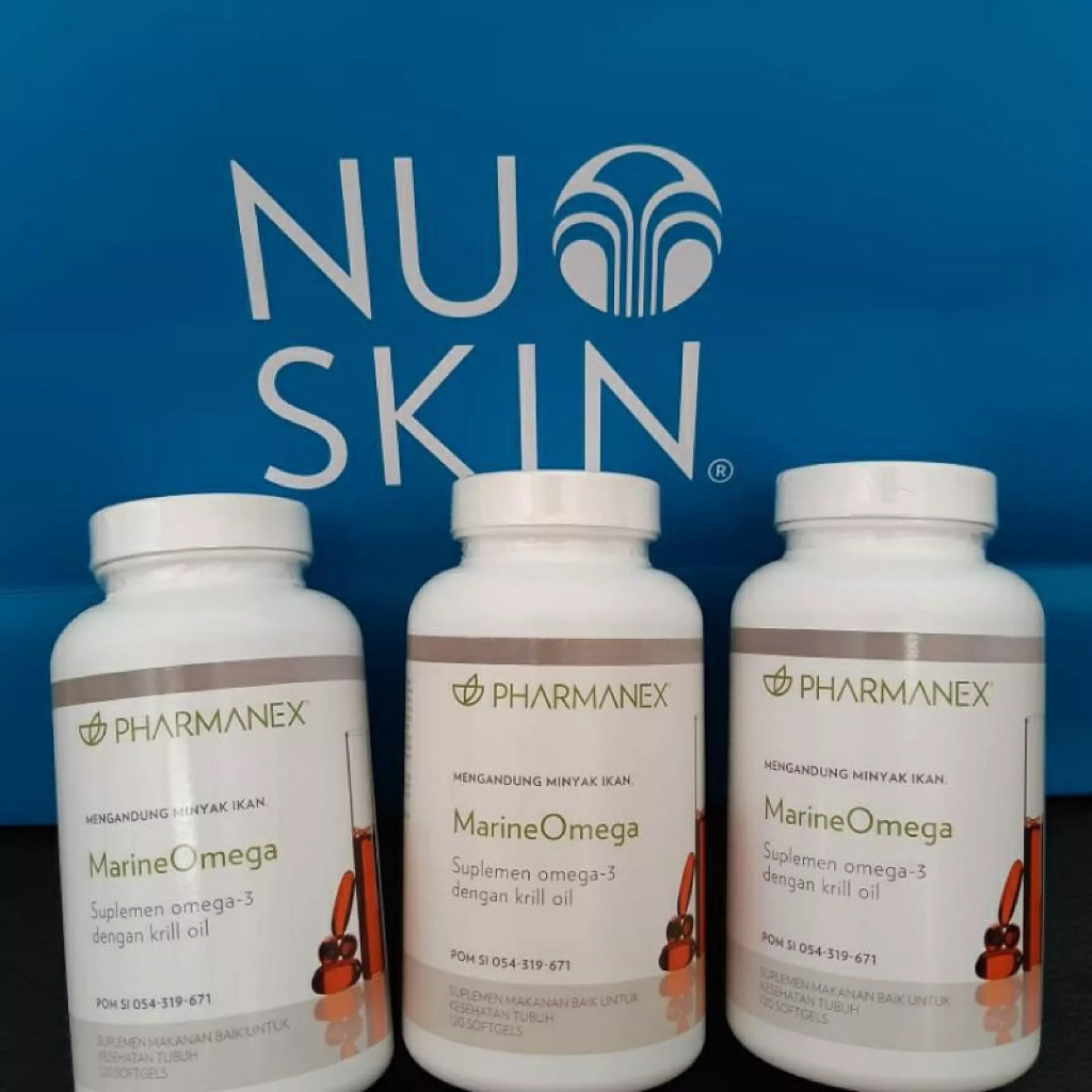 Marine Omega 120 Kapsul 1 botol  Original Skin nu Care