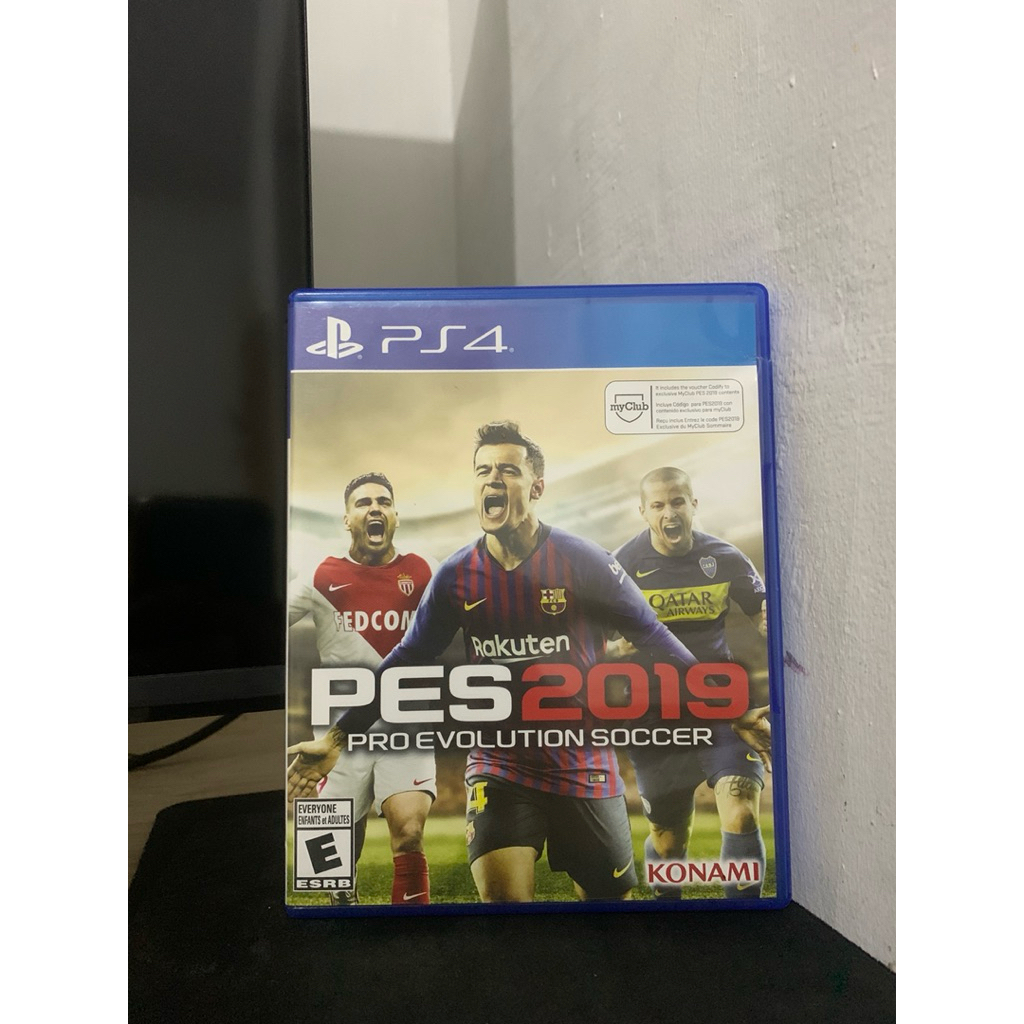 Kaset Bd Pes 2019 PS4 + Option File Update Musim 25/26
