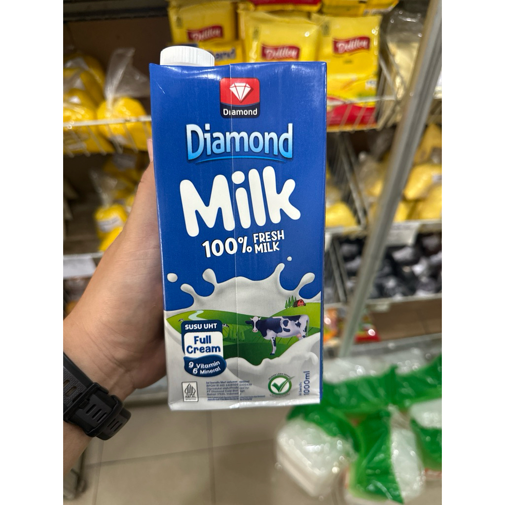 Susu UHT DIAMOND / Frisian flag /Ultra /greenfield 1liter