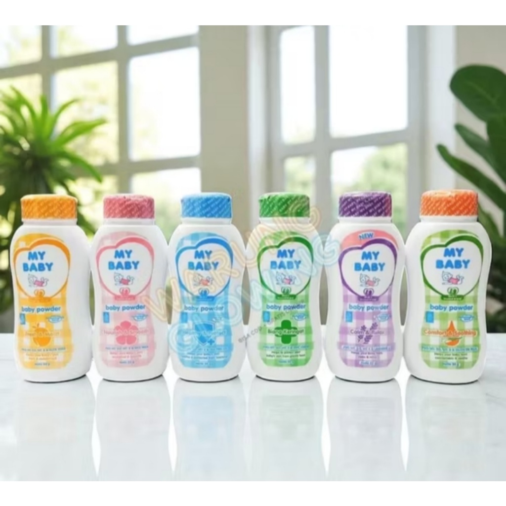 My Baby Bedak Bayi 50gr [1 paket isi 6pcs]