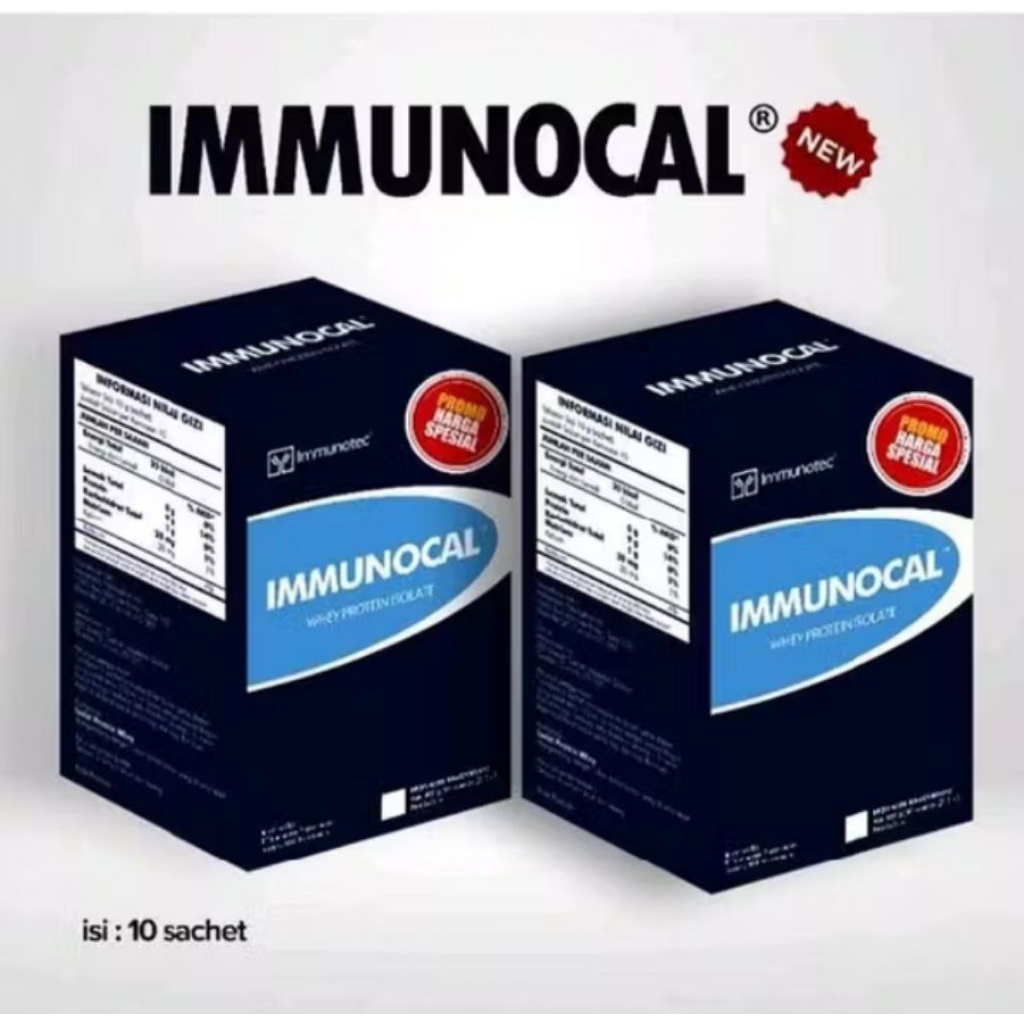 IMMUNOCAL ISI 10 SACHET SUSU ISOLAT WHEY PROTEIN
