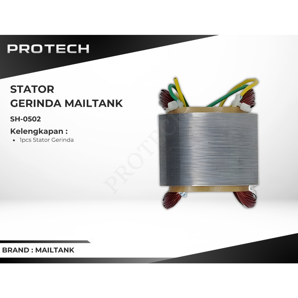 MAILTANK SH0502 Stator Gerinda Tangan SH05 SH05A Original Full Tembaga