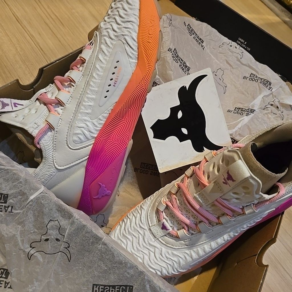 under armour sepatu project rock 7 preloved