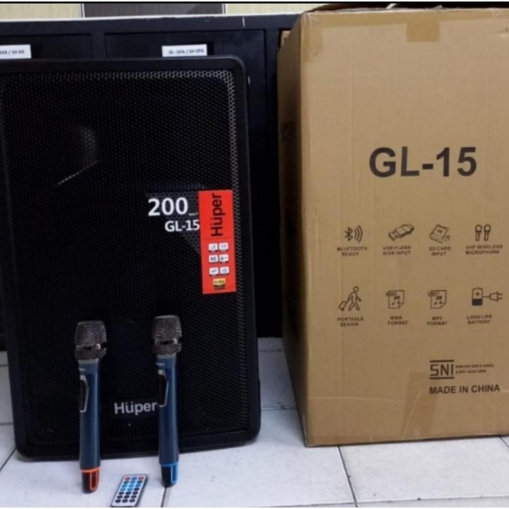 HUPER GL15 Portable Speaker for Meetings - Sound System Original