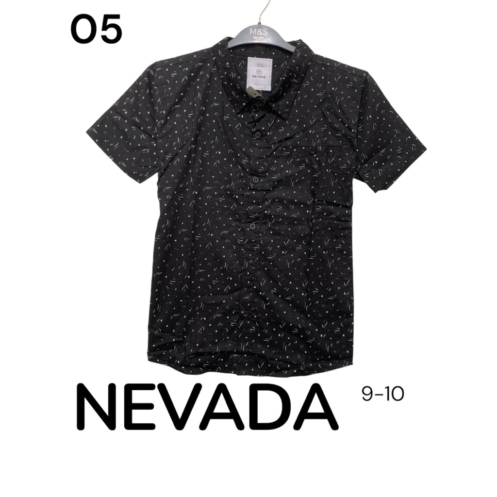 kemeja anak/kemeja anak NEVADA