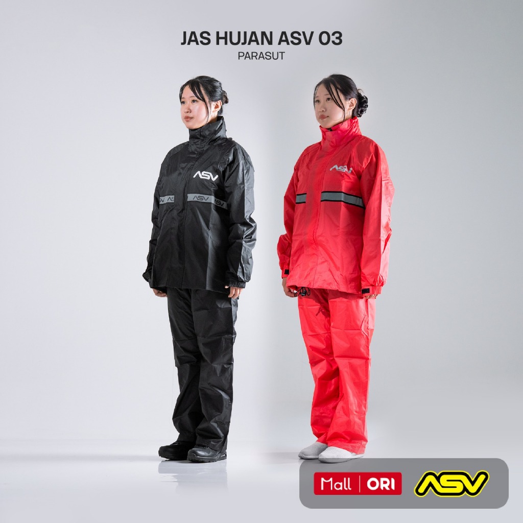 Jas Hujan Stelan Parasut ASV 03