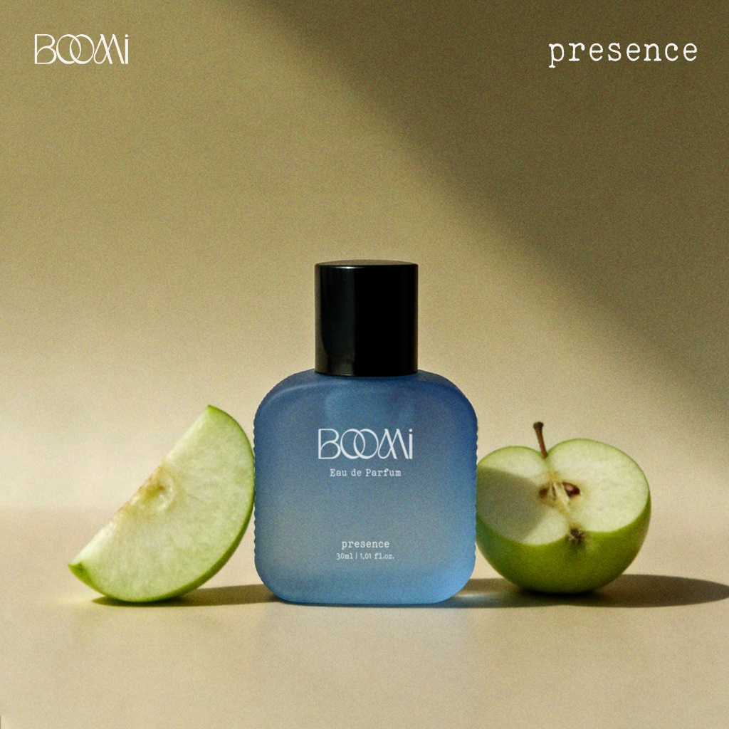 Boomi The Art of Being Presence Perfume - Eau de Parfum 30ml Unisex Pria dan Wanita