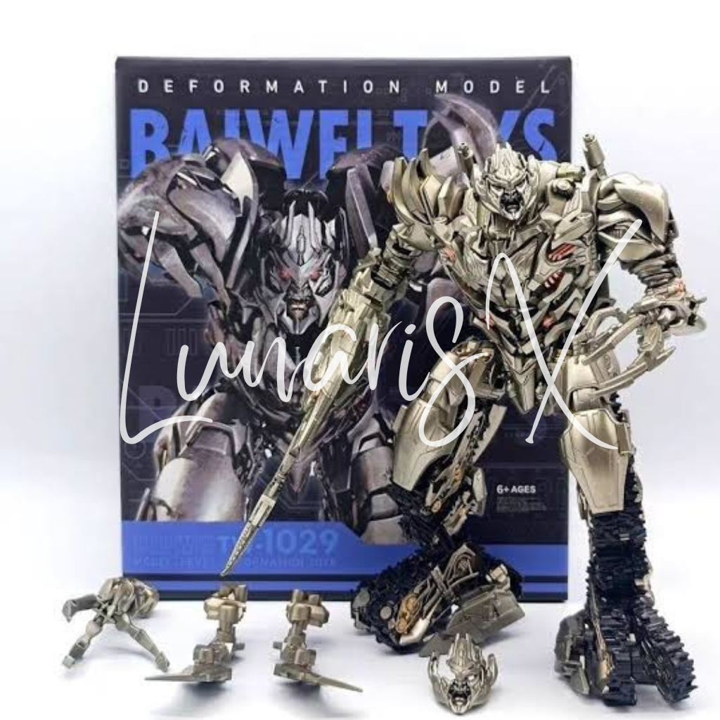 Transformers Baiwei BMB Megatron TW1029 Decepticons Leader Tank Megatron Deformation Action Figure