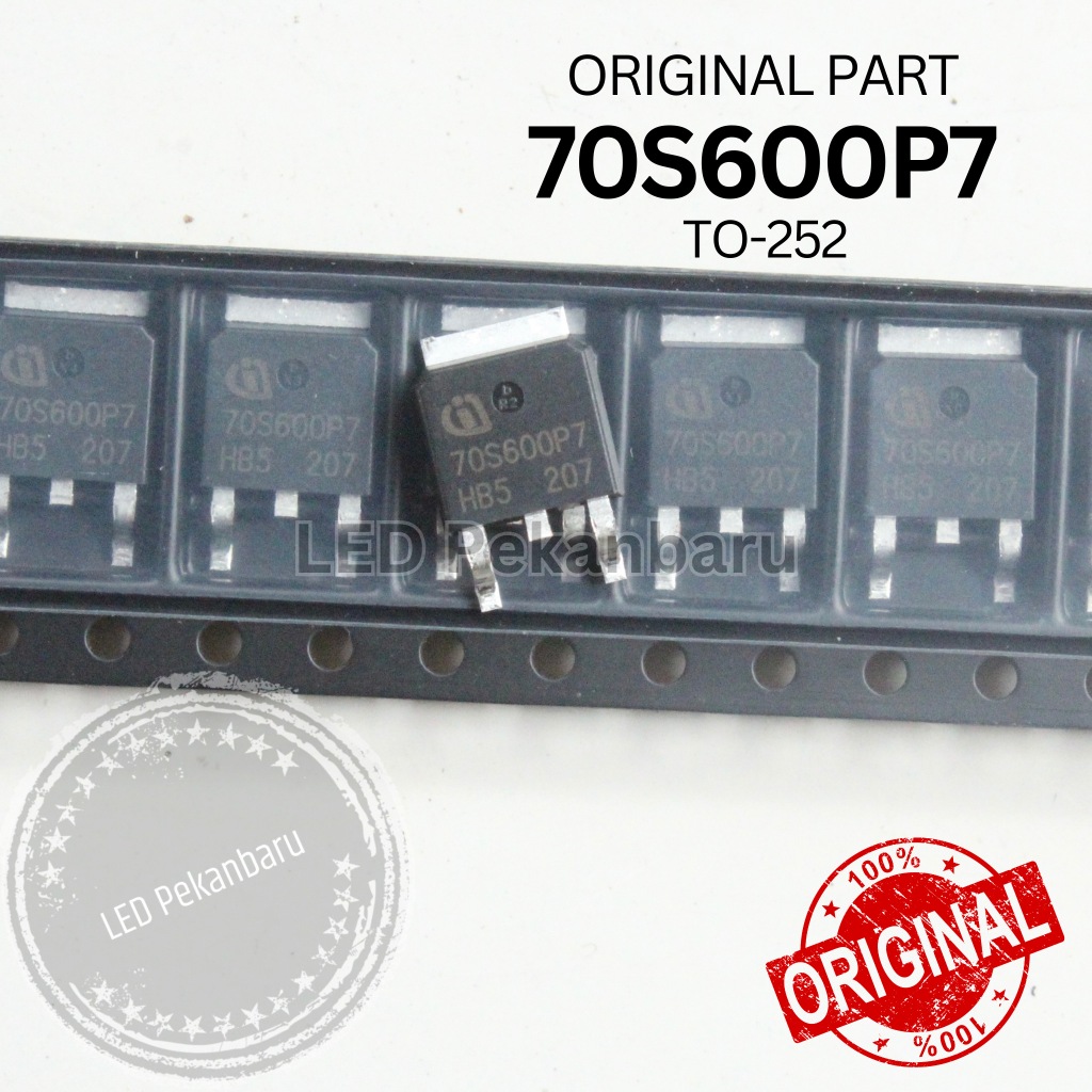 ORIGINAL MOSFET IPD70R600P7S 70S600P7 70R600 TO-252 700V 20A N-CHANNEL