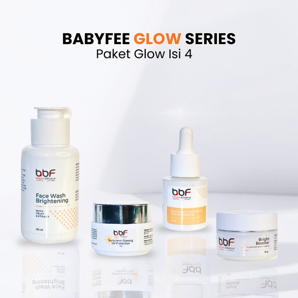 Skincare Bbf Glowing Isi 4 | Bbf Skincare Paket Glow isi 4