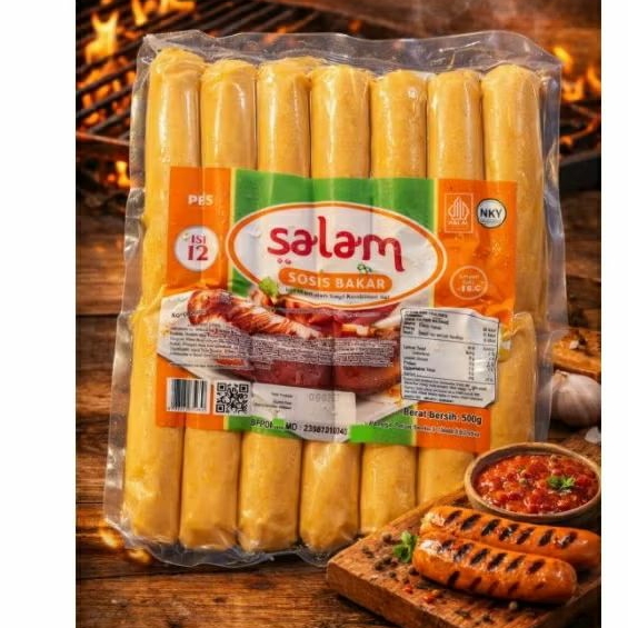 SOSIS SAPI SALAM BAKAR ISI 12